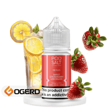 پاد سالت توت فرنگی لیموناد 30ml خرید پاد سالت توت فرنگی لیموناد 30ml
