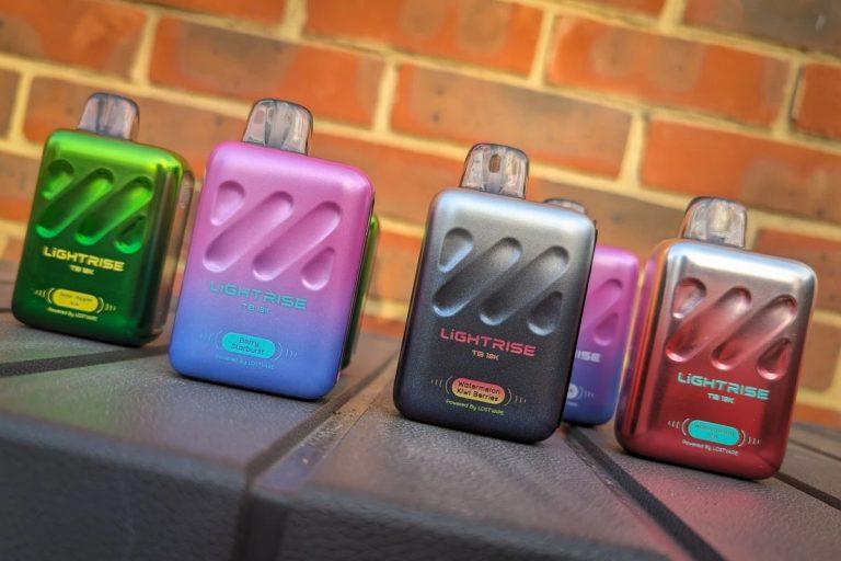 معرفی و بررسی ویپ یکبار مصرف Lost Vape Lightrise TB 18K