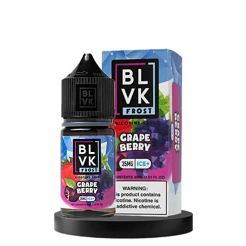 خرید سالت انگور تمشک یخ بی ال وی کی (30 میل)