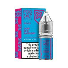 Pod Salt sour Blue Raspberry-01 پاد سالت تمشک آبی ترش Pod Salt sour Blue Raspberry