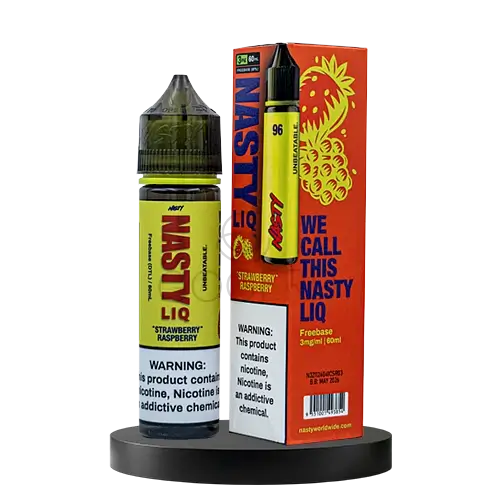 خرید جویس توت فرنگی تمشک یخ نستی (60میل)