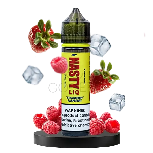 خرید جویس توت فرنگی تمشک یخ نستی (60میل)