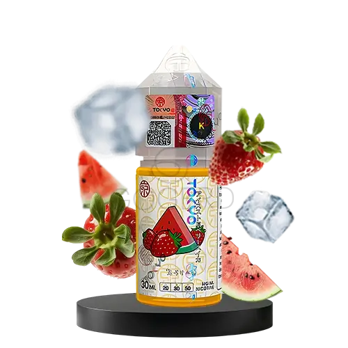 خرید سالت توت فرنگی هندوانه یخ توکیو (30میل)