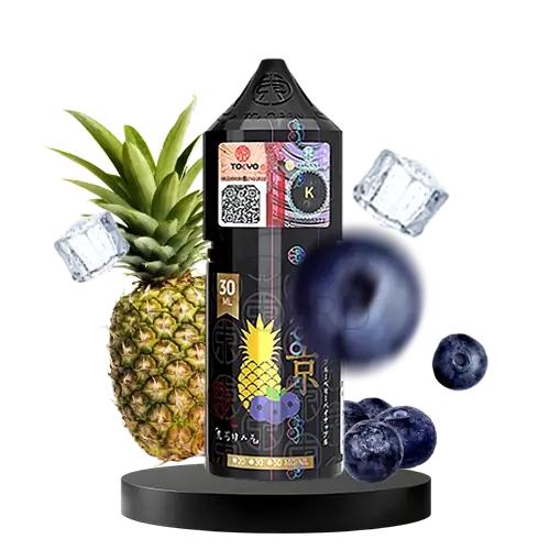 خرید سالت بلوبری آناناس یخ توکیو (30میل)