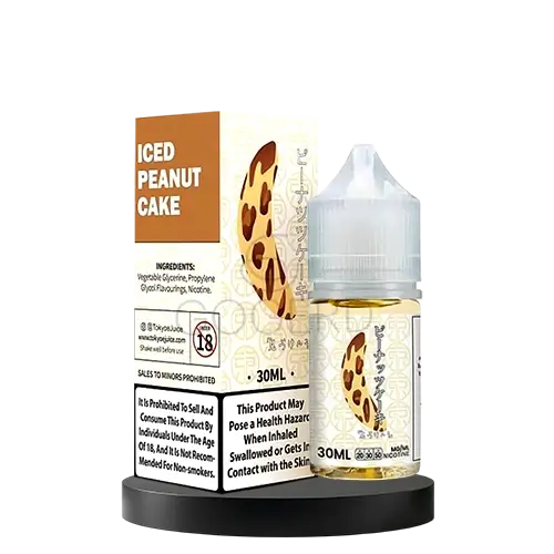 خرید سالت کیک بادام زمینی موز یخ توکیو (30میل)