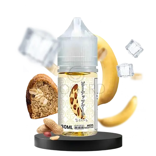 خرید سالت کیک بادام زمینی موز یخ توکیو (30میل)