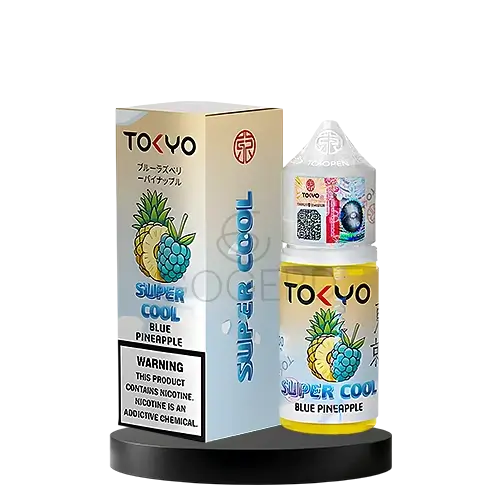 خرید سالت تمشک آبی آناناس یخ توکیو (30میل)