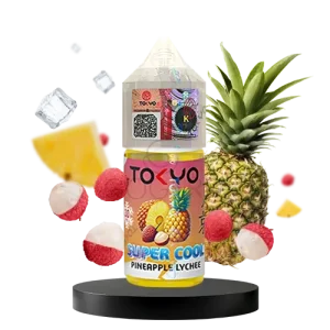 خرید سالت آناناس لیچی یخ توکیو (30میل)