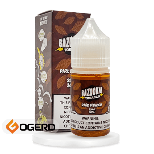 سالت تنباکو تلخ بازوکا (30 میل) BAZOOKA DARK TOBACCO