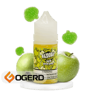 سالت سیب بازوکا (30میل) BAZOOKA GREEN APPLE
