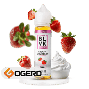 جویس توت فرنگی خامه بی ال وی کی (60میل) BLVK CREAMY STRAWBERRY