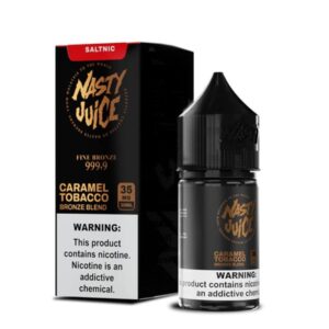 سالت نستی تنباکو کارامل Bronze Blend – Nasty SALT
