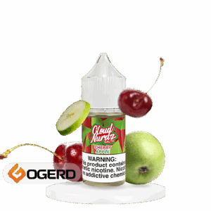 سالت گیلاس سیب کلود نوردز (30میل) CLOUD NURDZ CHERRY APPLE