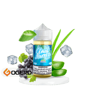 جویس آلوئه ورا انگور یخ کلود نوردز (100میل) CLOUD NURDZ ICED ALOE GRAPE