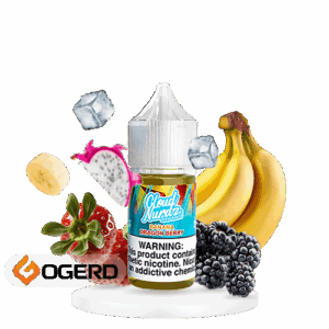 سالت موز دراگون فروت یخ کلود نوردز (30میل) CLOUD NURDZ ICED BANANA DRAGON BERRY