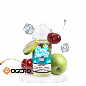 جویس گیلاس سیب یخ کلود نوردز (100میل) CLOUD NURDZ ICED CHERRY APPLE
