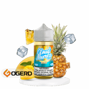 جویس آناناس انبه یخ کلود نوردز (100میل) CLOUD NURDZ ICED PINEAPPLE MANGO