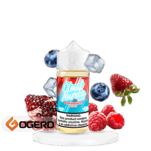 جویس انار تمشک یخ کلود نوردز (100میل) CLOUD NURDZ ICED POMEGRANATE BERRY