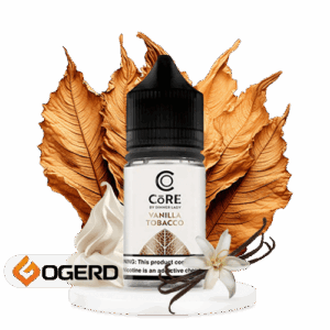 سالت تنباکو خامه وانیل کُر (30میل) CORE VANILLA TOBACCO