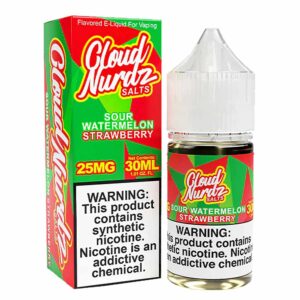 سالت هندوانه توت فرنگی Cloud Nurdz – Sour Watermelon Strawberry