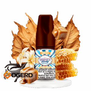 سالت تنباکو کارامل وانیل دینرلیدی (30میل) DINNER LADY CARAMEL TOBACCO