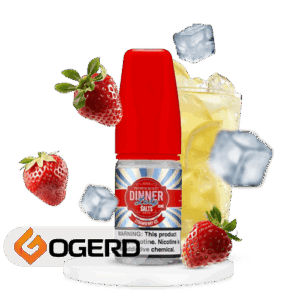 سالت نیکوتین توتفرنگی یخ دینرلیدی (30میل) DINNER LADY STRAWBERRY ICE