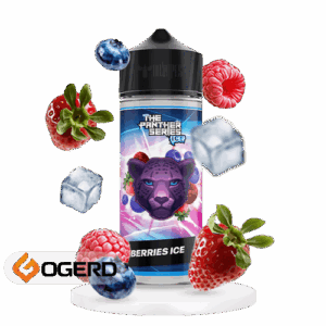 جویس توت فرنگی تمشک یخ دکتر ویپز (120میل) DR VAPES BERRIES ICE