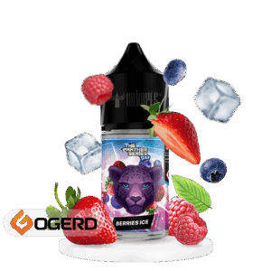 سالت توت فرنگی تمشک یخ دکتر ویپز (30میل) DR VAPES BERRIES ICE