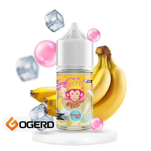 سالت آدامس بادکنکی موز یخ (30میل) DR.VAPES BUBBLEGUM KINGS BANANA ICE