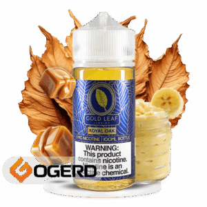 جویس تنباکو کاستارد کارامل موز (100میل) GOLD LEAF ROYAL OAK