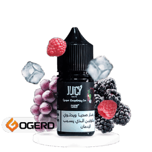 سالت انگور تمشک یخ جویسی (30 میل) JUICY GRAPE RASPBERRY ICE