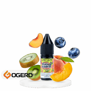 سالت هلو بلوبری کیوی لاست ویپ (10میل) LOST VAPE PEACH BLUEBERRY KIWI