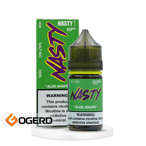 سالت آلوئه ورا انگور نستی (30 میل) NASTY LIQ ALOE GRAPE
