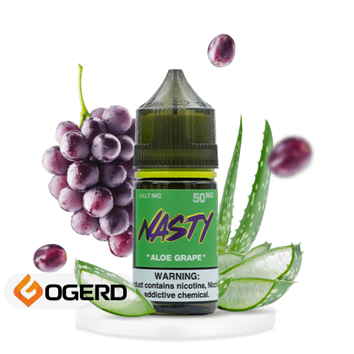 سالت آلوئه ورا انگور نستی (30 میل) NASTY LIQ ALOE GRAPE