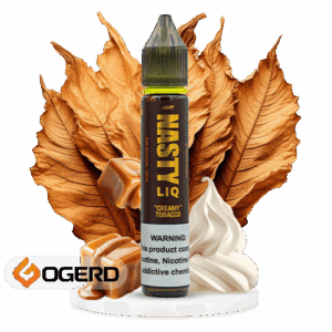 سالت تنباکو کارامل خامه نستی (30 میل) NASTY LIQ CREAMY TOBACCO