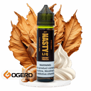 جویس تنباکو کارامل خامه نستی (60 میل) NASTY LIQ CREAMY TOBACCO