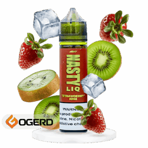 جویس توت فرنگی کیوی یخ نستی (60میل) NASTY LIQ STRAWBERRY KIWI