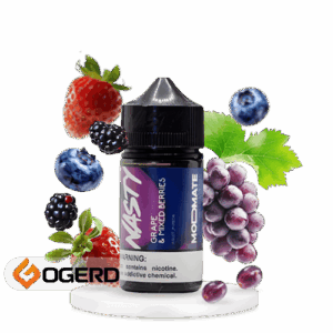 جویس انگور بلوبری تمشک نستی (60میل) NASTY MODMATE GRAPE MIX BERRIES