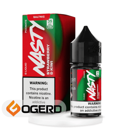 سالت توت‌فرنگی کیوی نستی (30میل) NASTY PODMATE STRAWBERRY KIWI