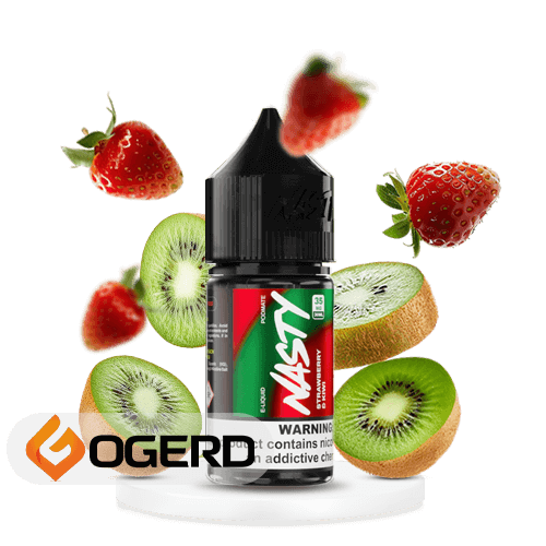 سالت توت‌فرنگی کیوی نستی (30میل) NASTY PODMATE STRAWBERRY KIWI