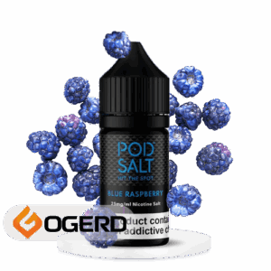 سالت آبنبات تمشک آبی پاد سالت (30میل) POD SALT CORE BLUE RASPBERRY