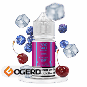 سالت تمشک آبی گیلاس یخ (30میل) POD SALT NEXUS BLUE RAZZ CHERRY BLAST