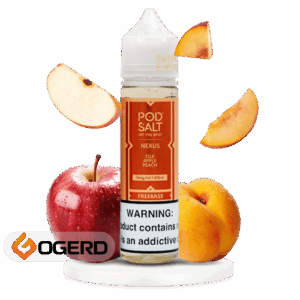 جویس سیب هلو پاد سالت (60میل) POD SALT NEXUS FUJI APPLE PEACH