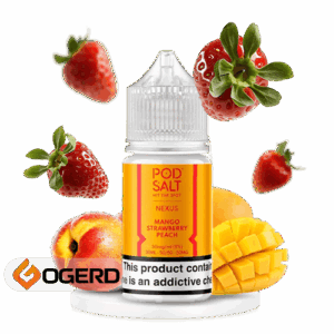 سالت انبه توت‌فرنگی (30میل) POD SALT NEXUS MANGO STRAWBERRY PEACH
