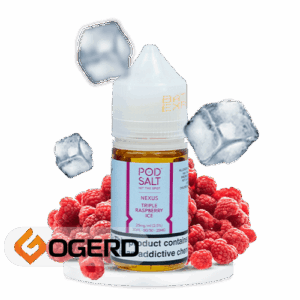 سالت تمشک یخ پاد سالت (30میل) POD SALT NEXUS TRIPLE RASPBERRY ICE