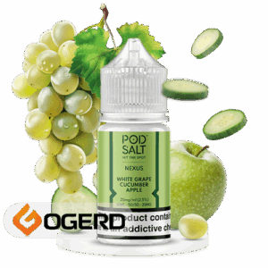 سالت انگور سیب (30میل) POD SALT NEXUS WHITE GRAPE CUCUMBER APPLE