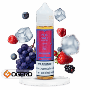 جویس انگور توت فرنگی یخ پاد سالت (60میل) Pod Salt Nexus Grape Berry Burst