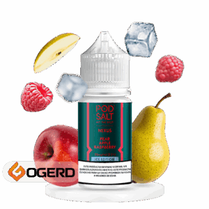 سالت گلابی سیب یخ پاد سالت (30میل) Pod Salt Nexus Pear Apple Raspberry Ice