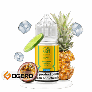 سالت آناناس پشن فروت یخ (30میل) Pod Salt Nexus Pineapple Passion Lime Ice