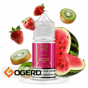 سالت توت فرنگی هندوانه پاد سالت (30میل) Pod Salt Nexus Strawberry Watermelon Kiwi